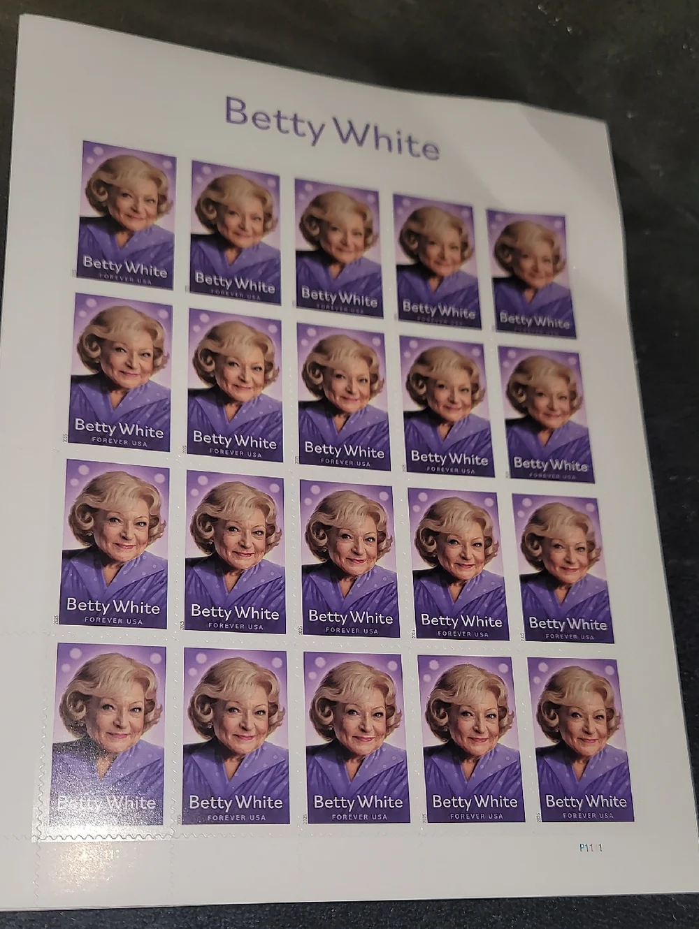 100 Betty White Actress Comedienne USPS Forever Stamps Wedding Invitations BDay